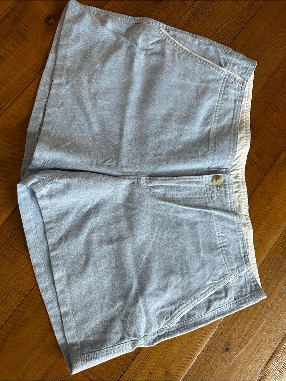Columbia Light Blue Women's Shorts Bermudas
